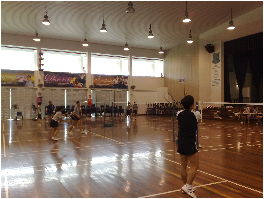 Badminton@Swiss Hall